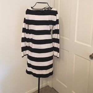 J crew striped dress